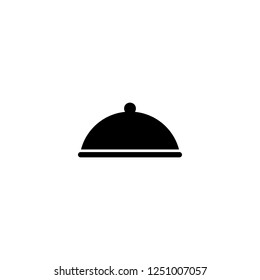 dish vector icon. dish sign on white background. dish icon for web and app