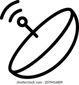 dish vector illustration isolated on a transparent background. stroke vector icons for concept or web graphics.