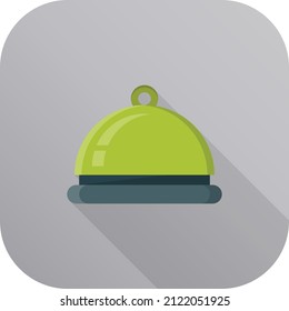 dish Vector illustration on a transparent background.Premium quality symmbols.Vector line flat icon for concept and graphic design.
