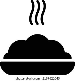 dish Vector illustration on a transparent background. Premium quality symmbols. Glyphs vector icons for concept and graphic design. 
