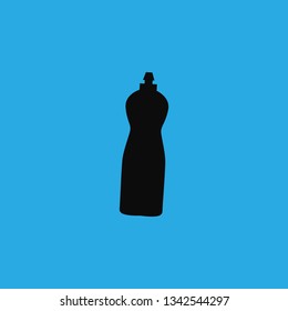 dish washing shampoo icon vector