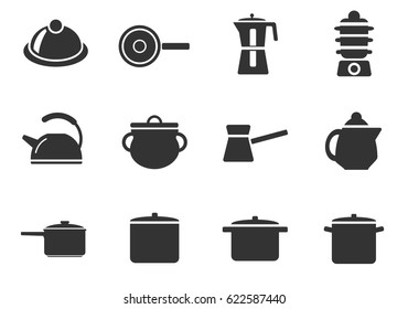 dish web icons for user interface design