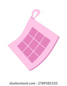Dishcloth Hanging With Loop Cartoon