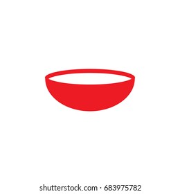 Dishes flat icon on white background.