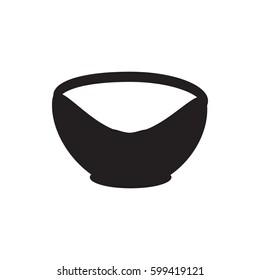 dishes icon on the white background