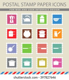 Dishes  simply symbols for web and user interface