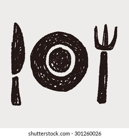 dishware doodle