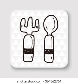 dishware doodle