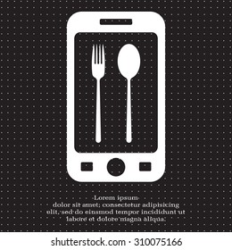 dishware vector icon