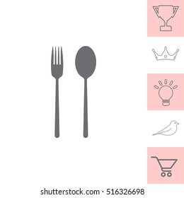 dishware vector icon