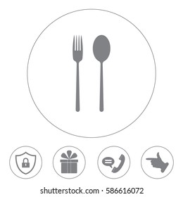 dishware vector icon