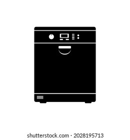 Dishwasher Icon Domestic Household Appliance Vector illustration Concept