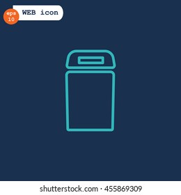 Dishwasher icon Flat.