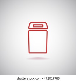 Dishwasher icon Flat.