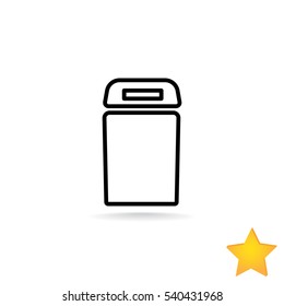 Dishwasher icon Flat.