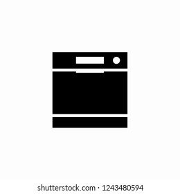 Dishwasher icon. Vector  Eps 10 