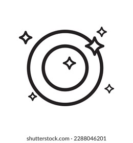 Dishwasher icon vector. Dishwasher sign. Cleaning symbol.