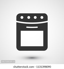 Dishwasher icon vector , stock vector illustration flat design style