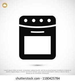 Dishwasher icon vector , stock vector illustration flat design style