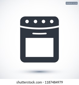 Dishwasher icon vector , stock vector illustration flat design style