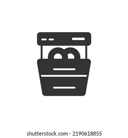 Dishwasher icons  symbol vector elements for infographic web