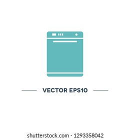 dishwasher vector icon