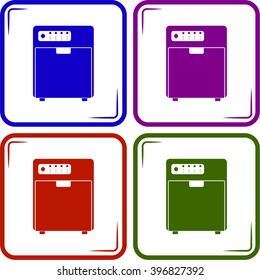 Dishwasher vector icon