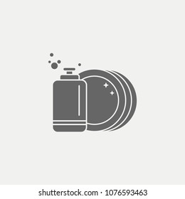 Dishwashing Liquid Flat Icon