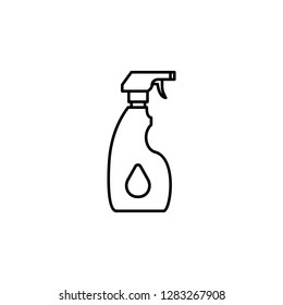 dishwashing liquid, laundry  detergent icon. Element of kitchen utensils icon for mobile concept and web app. Detailed dishwashing liquid, laundry  detergent icon