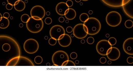 Disign of abstract glitter lights. gold and black. de focused.  vector