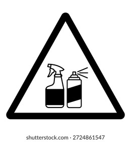 Sinal de Símbolo de Superfície de Desinfecção, Ilustração de Vetor, Isolar no Rótulo de Fundo Branco .EPS10