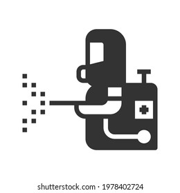 Disinfectant Icon vector illustration .