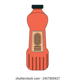 Disinfectant soap bottles with dispenser isoalted symbol vector illustration graphic design.