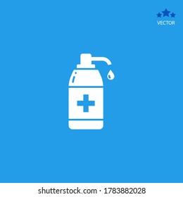 disinfection icon. Vector illustration EPS 10.