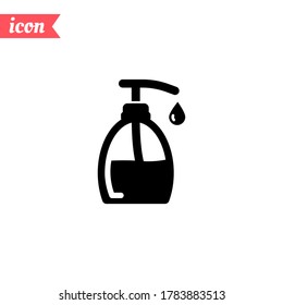 disinfection icon. Vector illustration EPS 10.