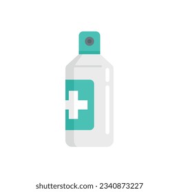 Disinfection medical spray icon. Flat illustration of Disinfection medical spray vector icon for web design isolated