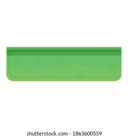 Disinfection sponge icon. Cartoon of disinfection sponge vector icon for web design isolated on white background