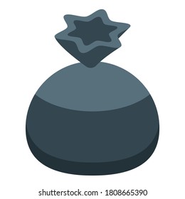 Icono de la basura desinfectante. Isométrico del icono del vector de basura desinfectador para el diseño web aislado en fondo blanco