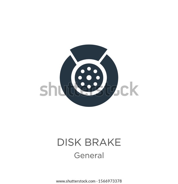 Disk\
brake icon vector. Trendy flat disk brake icon from general\
collection isolated on white background. Vector illustration can be\
used for web and mobile graphic design, logo,\
eps10
