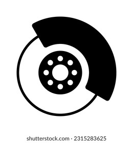 disk break icon flat vecktor trendy popular simple