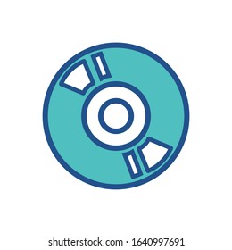 disk icon collection, trendy style