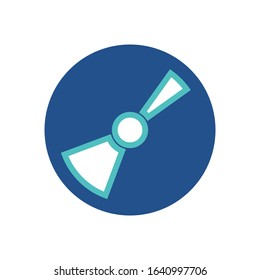 disk icon collection, trendy style
