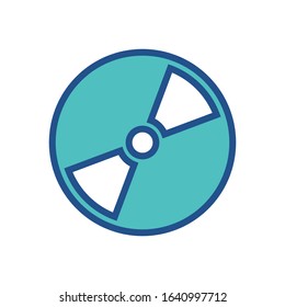 disk, icon collection, trendy style