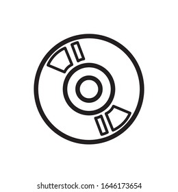 DISK icon collection, trendy style