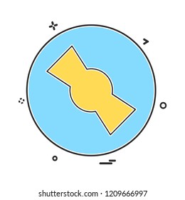 Disk icon design vector