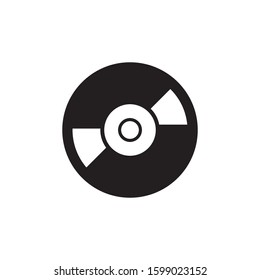 disk icon, glyph style design