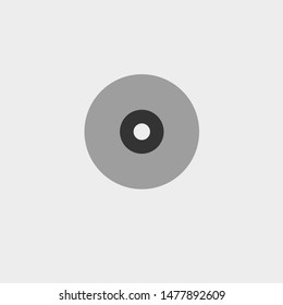 disk icon illustration design grey background