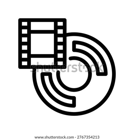 Disk icon illustration vector design template