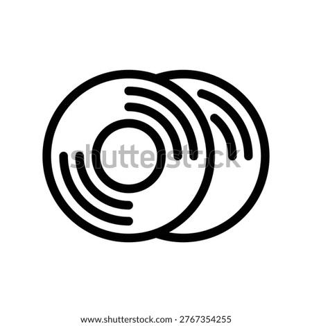 Disk icon illustration vector design template