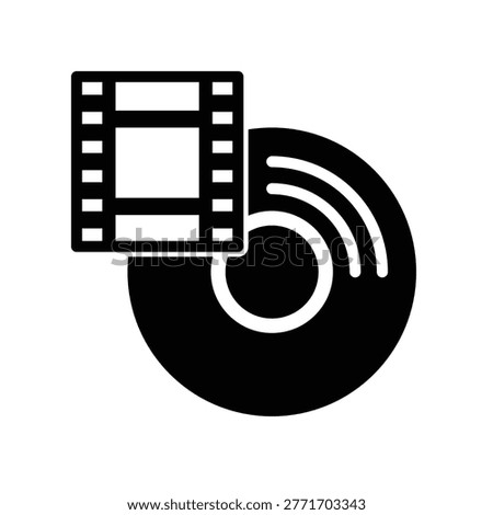 Disk icon illustration vector design template
